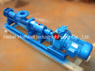 Aprobado CE G Slurry mono bomba de tornillo